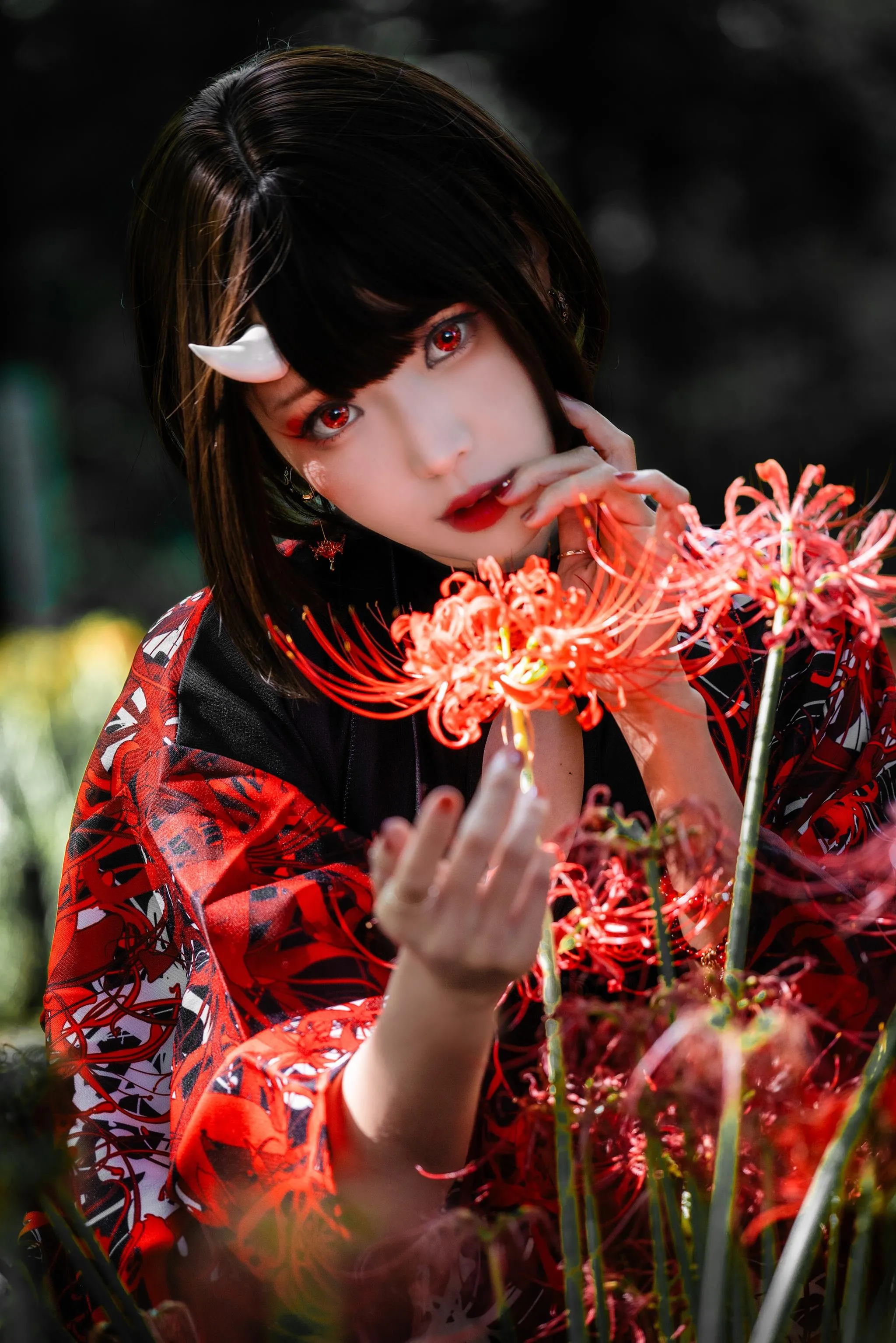 ElyEE子 – NO.129 23年10月订阅-C-Red Higanbana 殷紅彼岸 [36P]插图9